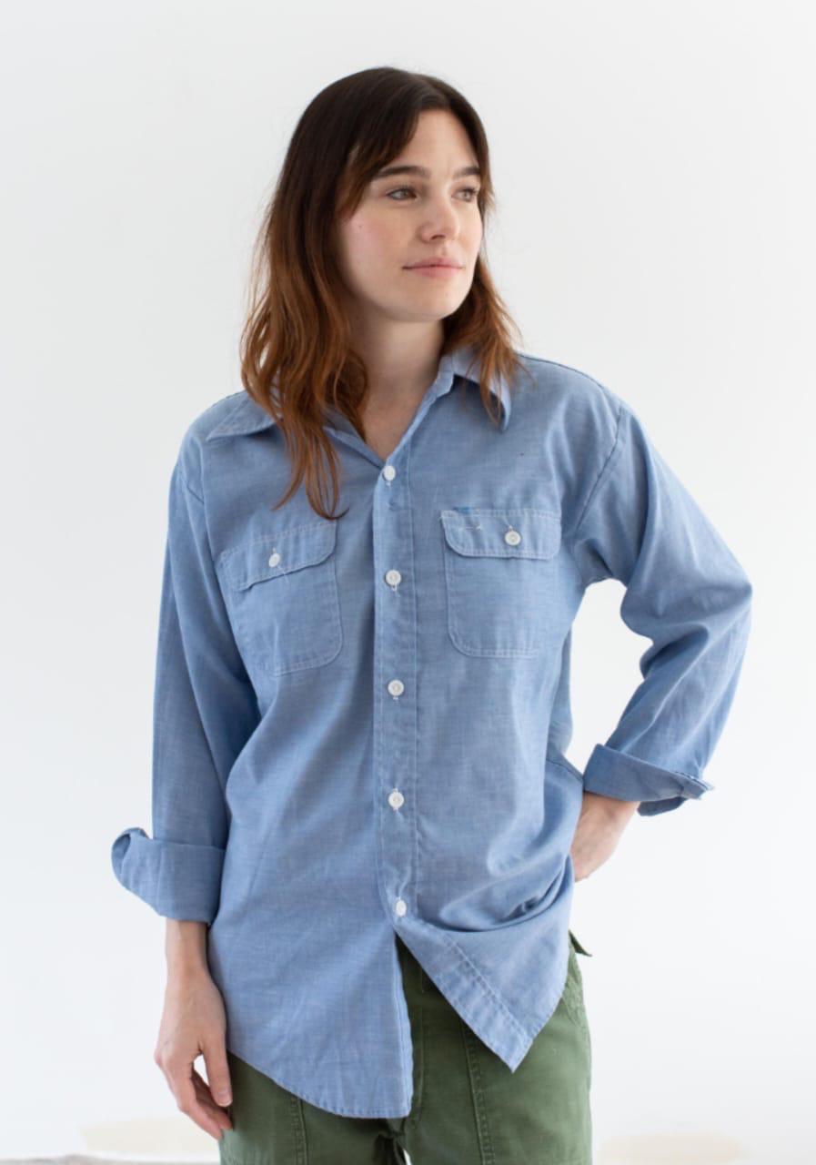 The Classic Blue Oxford Overshirt